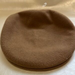 Kangol Brown Wool Flat Cap